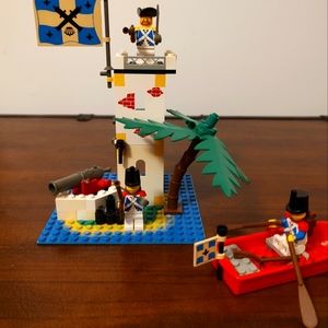 Lego Pirates: Sabre Island Imperial Soldiers Set 6265 Vintage 1989 Used
